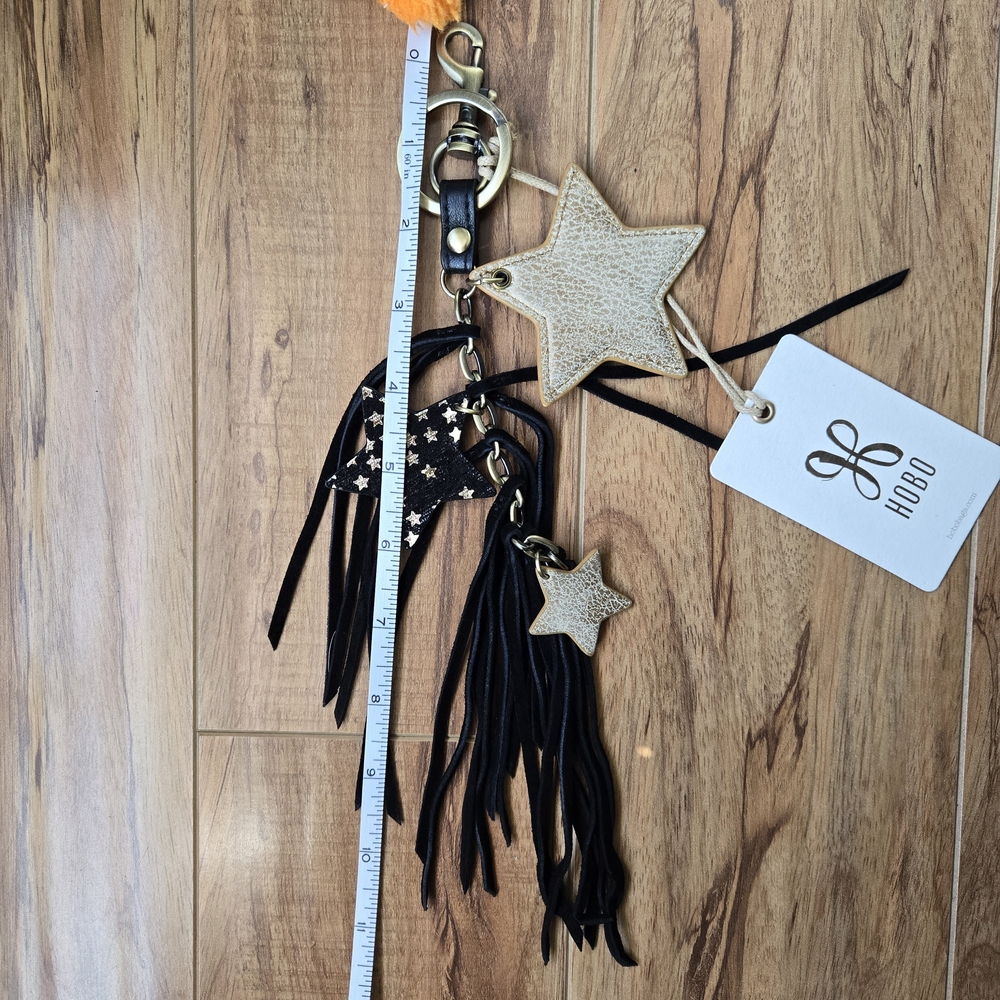 HOBO Star Bag Charm/Keychain with Tassels - Picture 10 of 15
